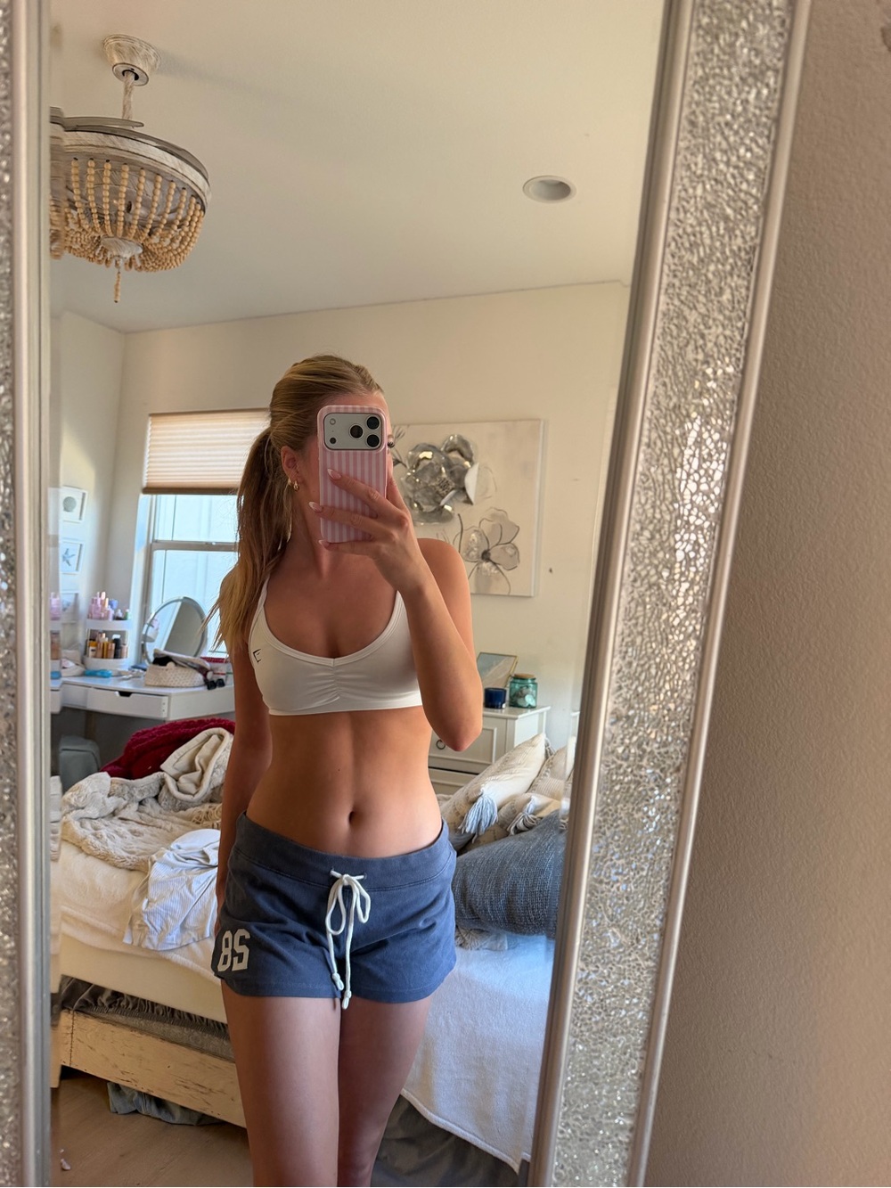 Brandy Melville/ John Galt blue 28 shorts